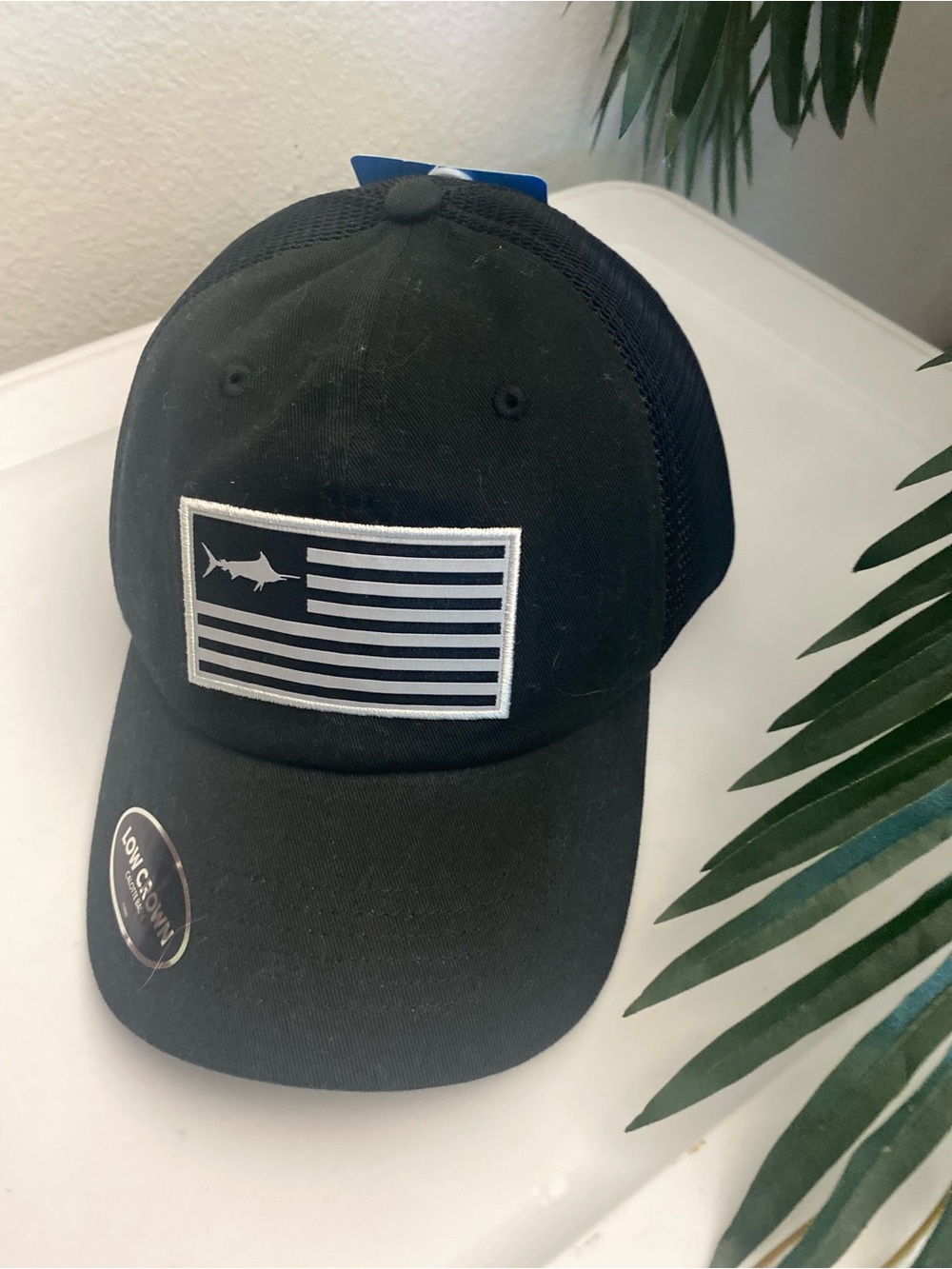 PFG American Flag Black Snap Back